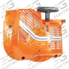 HUSQVARNA Starter Assembly: 11 in Lg, 4 in Wd, 10 in Ht, Mfr. No. 967290801 (MPN 574507315). Key specifications — attr313651: Mfr. No. 967290801; attr325107: HUSQVARNA.