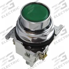 EATON Flush Push Button Operator: Non-Illuminated, Flush Profile, Metallic, 30 mm, 1NO/1NC (MPN 10250T30G). Key specifications — Brand: EATON; Action: Momentary; Series: 10250T; Push Button Material Type: Metallic.