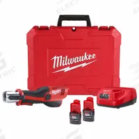 MILWAUKEE Cordless Press Tool Kit: M12™ REDLITHIUM™, Compact, Inline, For 1/2 in to 1 1/4 in Pipe (MPN 2473-20). Key specifications — attr518742: FORCE LOGIC™; attr518712: Bare Tool; attr526042: 1/2 in to 1-1/4 in.