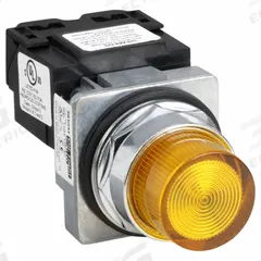 SIEMENS Pilot Light: 30 mm Panel Mounting Size, Amber, LED, 120 V AC Max Volt Rating (Supply) (MPN 52PL4E9XB). Key specifications — Series: Class 52; Brand: SIEMENS; Includes Push-To-Test: No Push-To-Test Included.