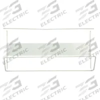 APPROVED VENDOR Glove Dispenser: Enamel Coated Steel Wire, 16 in Overall Wd, 8 in Overall Ht, Wall (MPN 6GKY2). Key specifications — Dispenser Layout: (3) Boxes; Fill Direction: Top Load; Material: Enamel Coated Steel Wire; Brand: APPROVED VENDOR; Color: White.