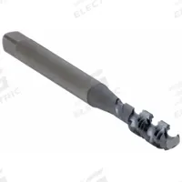 OSG Spiral Flute Tap: #6-40 UNF, 2B, 2 Flute, Bottoming Chamfer, Black Oxide High Speed Steel (MPN 2986601)