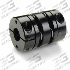 RULAND MANUFACTURING Disc Coupling: 1 1/4 in x 1 in Bore Dia, 3 1/8 in OD, Round, Clamp On (MPN DCD50-20-16-A). Key specifications — attr869742: RULAND MANUFACTURING; attr869741: Round; attr869743: Aluminum; attr869746: Yes; attr869747: Stainless Steel; attr869761: Aluminum; attr869778: 2 with Center Spacer; attr869794: Inch.