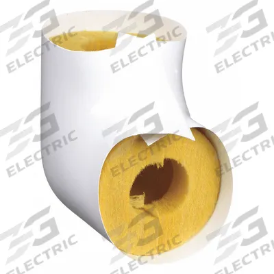 APPROVED VENDOR Pipe Fitting Insulation: 90° Elbow, Fiberglass, Slit, 2 in Thick - Fiberglass Elbow Insulation