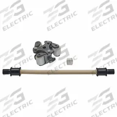 STENNER Pump Head Service Kit: Mfr Part # S4105XK, Bronze/Polyethylene/Polypropylene/Santoprene. Key specifications — Includes: Ferrules; Material: Polyethylene; Manufacturer Part Number: S4105XK; Product Type: Pump Head Service Kit.