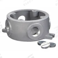 Conduit Outlet Body: Aluminum, 1/2 in Trade Size, X Body, 25 cu in Body Capacity, Threaded Hub (MPN VLJX-1WW). Key specifications — Finish: Powder Coated; Brand: HUBBELL KILLARK; Hub Style: Threaded; Mfr. Series: VJ.