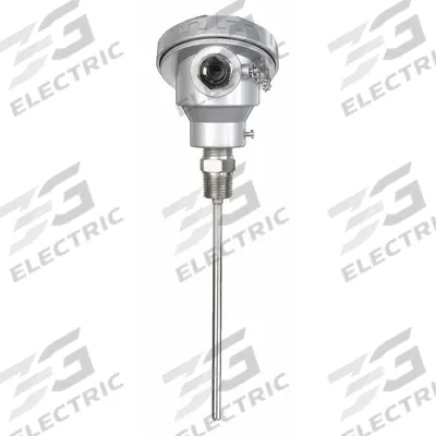TEMPCO Temperature Probe: 0°F to 392°F /-18°C to 200°C, ±0.15°C/0.06 ohm @ 0°C - Threaded RTDs with Terminal Block