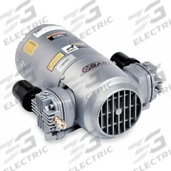 GAST Piston Air Compressor: 0.333 hp, 1 Phase, 115V AC, 100 psi Max Continuous Pressure, 2.4 cfm (MPN 3HBB-32-M300AX). Key specifications — attr50761: 115V AC; attr50712: GAST; attr51763: 1.