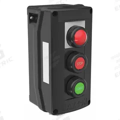 Control Station: 1 Gang, (2) Push Buttons, 1NC, No Legend, 1 Pilot Lights, 3/4 in, Dead-End Hub (MPN HKHMOD000002WW). Key specifications — Legend: No Legend; Action: Momentary/Momentary; Contact Form: 1NC; Brand: HUBBELL KILLARK; Operator Configuration Type: (2) Push Buttons.