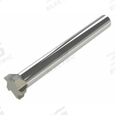 MICRO 100 Thread Relief Boring Bar: 1/4 in Shank Dia., Right Hand - Grooving Tools