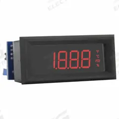 DWYER Digital Panel Meter: 1,999 Display Span - Max, 12 V DC – 24 V DC, 0.45 in Digit Ht - Max., LCD (MPN DPMP-502). Key specifications — Manufacturer Part Number: DPMP-502; Accuracy: +/-0.1%; Digital Display Screen Color: Green; Digital Display Screen Type: LCD; NEMA Enclosure Rating: 4; Product Type: LCD Digital Panel Meter; Series: DPMP; Terminal Connection Type: Screw Clamp.