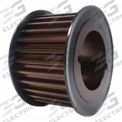 APPROVED VENDOR Timing Belt Pulley: Modified Curvilinear, Bushed, For GT Timing Belt Section (MPN 43-14MX68-3020). Key specifications — Brand: APPROVED VENDOR; Finish: Black Oxide; For Belt Series: Polychain® GT® Carbon™; For Bushing Size: 3020.