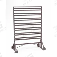 AKRO-MILS Bin Rail Floor Rack: 20 in x 36 in x 54 in, 2 Usable Sides, 0 Bins (MPN 30016). Key specifications — Frame Material: Steel; Brand: AKRO-MILS.