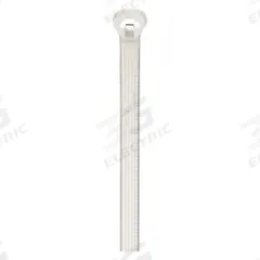 TY-RAP Cable Tie: 14 1/2 in Nominal Lg, 4 in Nominal Max. Bundle Dia., 0.14 in Wd, Natural, 100 PK (MPN TY5244M). Key specifications — Outdoor Use: No; Color: Natural; Brand: TY-RAP.