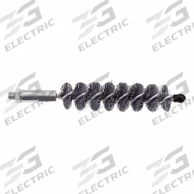 GOODWAY Tube Brush: Threaded Connection, Nylon, 13/16 in to 1 in, 1/4"-28 Male - Brushes for Heat Exchanger Cleaning Equipment