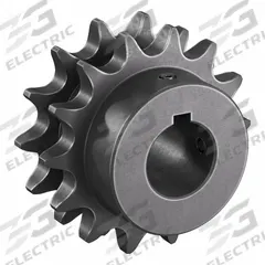 TRITAN Roller Chain Sprocket: 50-2, For 5/8 in Chain Pitch, 1 in Bore Dia, 14 Teeth, Steel (MPN D50BS14H X 1). Key specifications — attr85386: TRITAN.