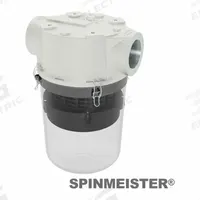 SOLBERG T-Style Extreme Duty Vacuum Filter: 15 micron Rating, 99% Efficiency, 13 1/2 in Outside Dia (MPN ST-SML445-300C). Key specifications — attr101190: ST-SML445-300C; attr101207: Polycarbonate; attr101193: SOLBERG.
