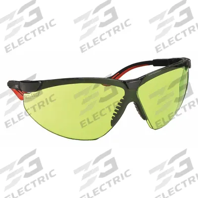 HONEYWELL UVEX Safety Glasses: Half-Frame, Black Frame Color - Standard Welding Safety Glasses