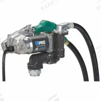 GPI Electric Drum Pump: 24 V DC, 2/5 hp HP, 25 gpm Max. Flow Rate, Pump with Hose & Nozzle, Bung (MPN V25-024AD). Key specifications — Brand: GPI; Meter: Not Included.