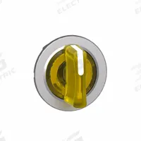 SCHNEIDER ELECTRIC Short-Handled Selector Switch: 30 mm Panel Mount Size, 3 Positions, Series XB4 (MPN ZB4FK1883). Key specifications — Action: Maintained/Maintained/Momentary; Cam: No Cam Included; Brand: SCHNEIDER; Switch Bezel Material Type: Metallic.