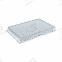MTC BIO Well Plate: Non-Sterile, 384 Wells, 0.11 mL, 3.7 mm Dia, RNase/DNase Free, Square (MPN DP110F-384-N). Key specifications — attr1383549: MTC BIO; attr1395490: Natural; attr1383559: Yes; attr1395487: Square; attr1434131: Polystyrene.
