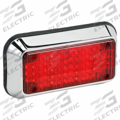 CODE 3 Perimeter Light: Emergency Vehicle Perimeter Light, Red, 6 W Watt - Emergency Vehicle Perimeter Lights