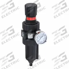 PARKER Filter-Regulator: 06E Series, 1/2 in NPT, 61 cfm, 5 micron, 125 psi Max Op Pressure, Zinc (MPN 06E34B18AC). Key specifications — attr109419: PARKER; attr109429: Zinc; attr109463: Yes; attr109467: Nitrile; attr109468: 06E.