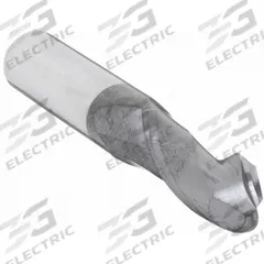 APPROVED VENDOR Ball End Mill: Carbide, AlTiN Coated, 2 Flute, 7 mm Mill Dia, 19 mm LOC, 63 mm OAL (MPN 221-001470B)