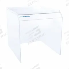 COLE-PARMER Draft Shield: 15 1/2 in Overall Lg, 15 in Overall Wd, 16 3/4 in Overall Ht, 01019-04. Key specifications — Includes: Rear Mouse Hole for Power Cord; Compatible Manufacturer Part Number: 01019-04; Product Type: Draft Shield.