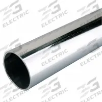 Closet Pole: 1 5/16 in Rod Dia, 72 in Max Rod Lg, Steel, Gray (MPN 0015-6CH). Key specifications — Color: Gray; Brand: JOHN STERLING; Material: Steel.