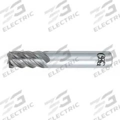 OSG Square End Mill: Carbide, 5 Flute, 5/32" Mill Dia, 9/16" LOC, 2" OAL (MPN 455-1562)