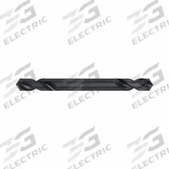 CLE-LINE Double End Drill Bit: #30, 135° Split Point, Black Oxide HSS (MPN C23811). Key specifications — attr1264839: Regular Spiral; attr1235897: 0.1285.