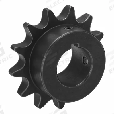 TSUBAKI Single Strand Sprocket: 60, For 3/4 in Chain Pitch, 1 1/4 in Bore Dia, 13 Teeth - Size 60 Fixed-Bore Roller Chain Sprockets