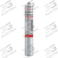 PENTAIR/EVERPURE Water Filter Cartridge: 1.5 gpm, 30,000 gal, 20 3/4 in Overall Ht, Carbon (MPN EV962704-75). Key specifications — Reduces: Chloramine; Filter Media: Carbon.
