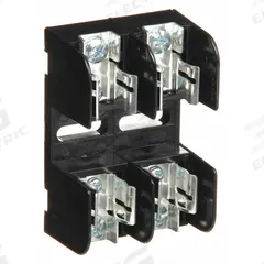 MERSEN Fuse Block: Open Block Design, 2 Pole, 250 V AC, Screw, Non-Indicating (MPN 20312). Key specifications — attr233046: MERSEN.