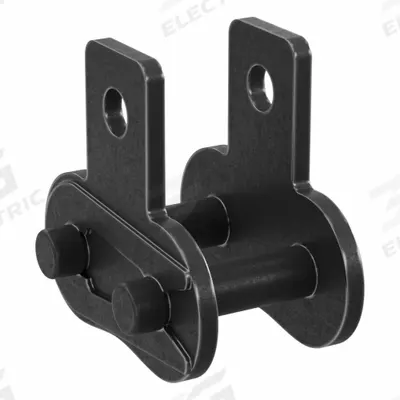 TSUBAKI Attachment Link: For Lube-Free Roller Chains, SK-1, 40, Single Strand, 1/2 in Pitch - Attachment Links for ANSI Standard Chains