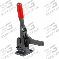 DE-STA-CO Vertical Hold-Down Clamp: Std Vertical Handle, Flange Base Mounting, 2.49 in Arm Lg, Std (MPN 5905). Key specifications — attr668198: DE-STA-CO.