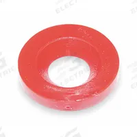 CHICAGO FAUCETS Index Ring: Plastic, For Hot Handle Type, Color Index, Red, 7/16 in Overall Dia (MPN 633-023JKNF). Key specifications — Material: Plastic; Brand: CHICAGO FAUCETS; For Handle Type: Hot; Index Color: Red; Index Style: Color.