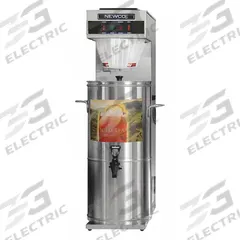 NEWCO COFFEE Tea and Coffee Brewer: 3 gal Capacity, Plumbing Required, 1 Dispensers (MPN NKT3-NS1). Key specifications — Voltage: 120V AC; Plumbing Required: Yes; Material: Stainless Steel; Brand: NEWCO COFFEE.