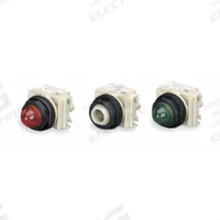 SCHNEIDER ELECTRIC Pilot Light: 30 mm Panel Mounting Size, No Lens Included, Incandescent (MPN 9001SKP7). Key specifications — Lens Color: No Lens Included; Series: 9001SK; Brand: SCHNEIDER; Includes Push-To-Test: No Push-To-Test Included.