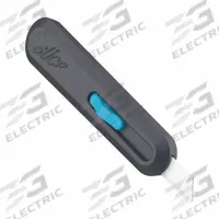 SLICE Utility Knife: 6 in Overall Lg, Ceramic Rounded Tip, Plain, Plastic, Black, Manual (MPN 10558). Key specifications — attr307837: Manual; attr307830: Ceramic Rounded Tip; attr307833: Black; attr307831: Plain; attr307832: Plastic; attr324891: SLICE.