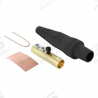 Single Pole Inline: Female, Black, 600V AC/600V DC, 190 A, Double Set Screw Termination, 16 Series (MPN 16D45-UE). Key specifications — Gender: Female; Series: 16; Brand: LEVITON.