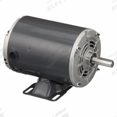 Dayton General Purpose Motor: Rigid Base Mount, Open Drip Proof, 1/4 hp, 230/460V AC - Rigid Base 3-Phase General Purpose AC Motors