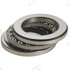 TRITAN Ball Thrust Bearing: GT34, 2 9/16 in Bore Dia, 3 31/32 in Outside Dia, 0.813 in Overall Wd. Key specifications — Thrust Bearing Type: Separable Ball Thrust Bearing; Ball Material Grade: AISI 52100; System of Measurement: Inch; Bearing Industry Number: GT34; Maximum Speed: 3,200 RPM; Brand: TRITAN; Bearing Series: GT Series.
