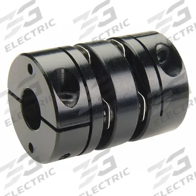 RULAND MANUFACTURING Motion Control Coupling: 12 mm x 10 mm Bore Dia, 41.3 mm OD, Round - Double Disc Couplings for Round Shafts