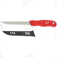 Serrated Insulation Knife: 12 in Lg (MPN 48-22-1922). Key specifications — Brand: MILWAUKEE.