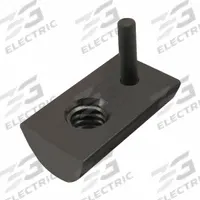 T-Slot Framing System Fasteners: 1/4"-20 Size, 19/64 in Thread Lg, 15 Series, Zinc-Plated, Steel (MPN 3283-4). Key specifications — Fastener Type: T-Nut; Material: Steel; Finish: Zinc-Plated; T-Slot Fastener Type: T-Nut; Compatible Series: 80/20 15 Series; System of Measurement: Inch; Brand: 80/20; Mounting Type: Roll-In.