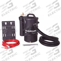 GUARDAIR Vacuum Cleaner: Wet/Dry, Std, Polyethylene, 1 1/2 in Vacuum Hose Dia, 77 in Static Pressure (MPN MV2000NED). Key specifications — Tank Material: Polyethylene; Air Inlet Size and Type: 3/8 in FNPT; Brand: GUARDAIR; Includes: Head Only.