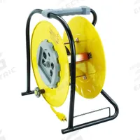 APPROVED VENDOR Extension Cord Reel: 100 ft Cord Lg, 12 AWG, 5-20R Retractable End, SJTW, Yellow (MPN 436H03). Key specifications — Feeder Cord Ending NEMA Configuration: 5-15P; Retractable Cord Ending NEMA Configuration: 5-20R; Voltage: 125V AC; Brand: APPROVED VENDOR.