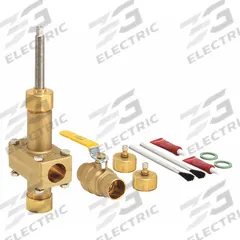 JOMAR VALVE Emergency Shut-Off Valve: Brass, 1 1/2 in For Copper Tube Size, 250 psi Max. Pressure (MPN 800-107ADDG). Key specifications — Brand: JOMAR VALVE; Includes: 518 Gasket Sealant; Application: Water Systems; Valve Type: Ball.